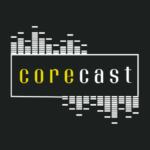 mustalla pohjalla corecast podcastin nimilogo